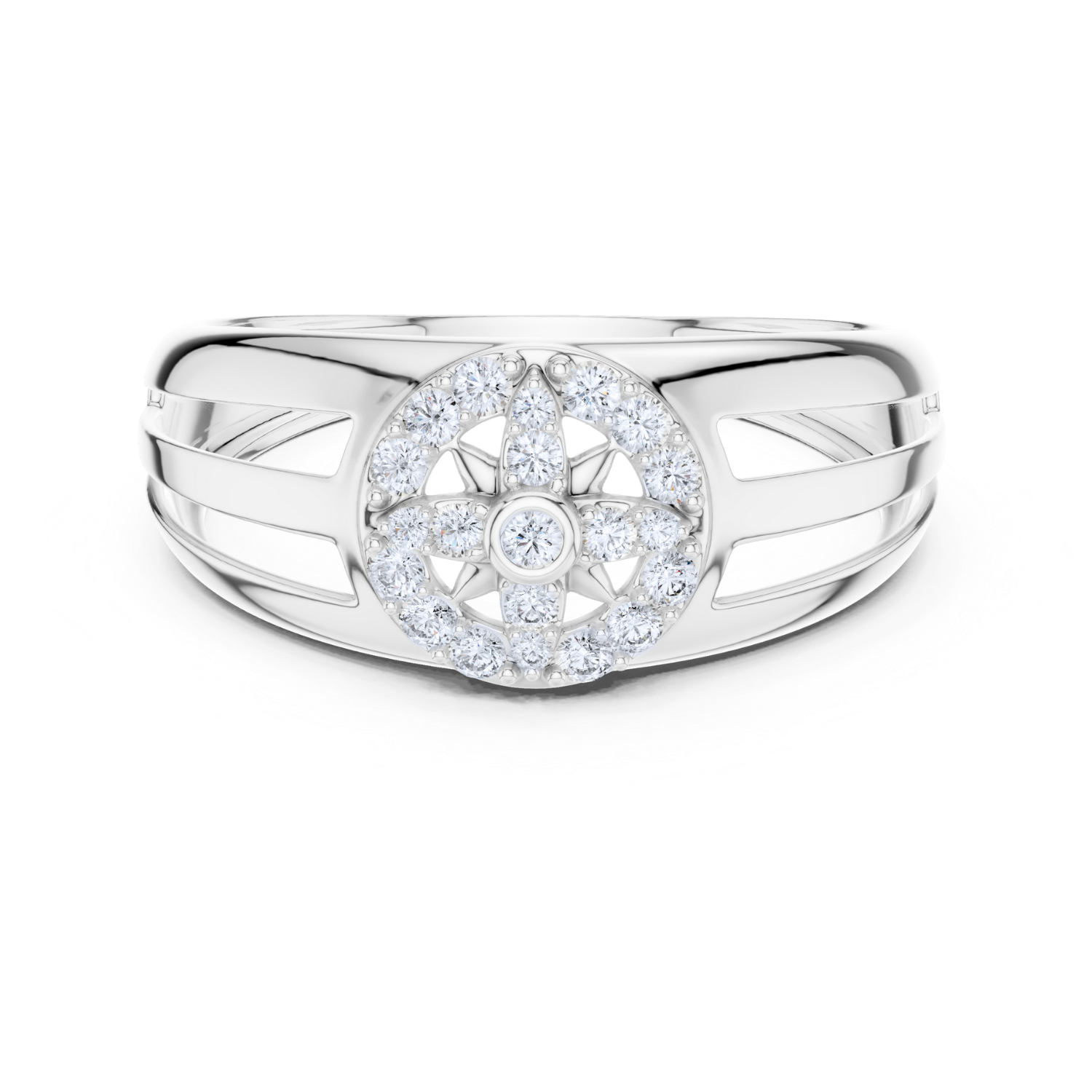 Ethereal Halo Diamond Ring