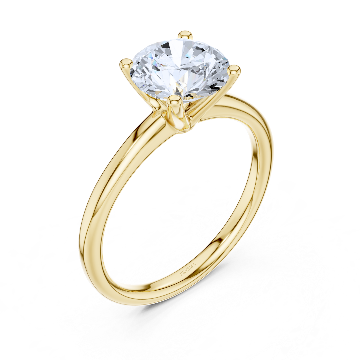 Classic Round Cut Solitaire Ring