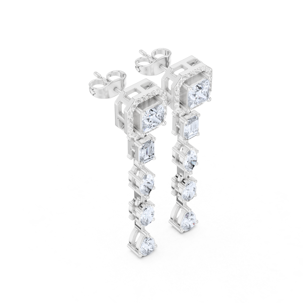 Celestial Cascade Drop Earrings