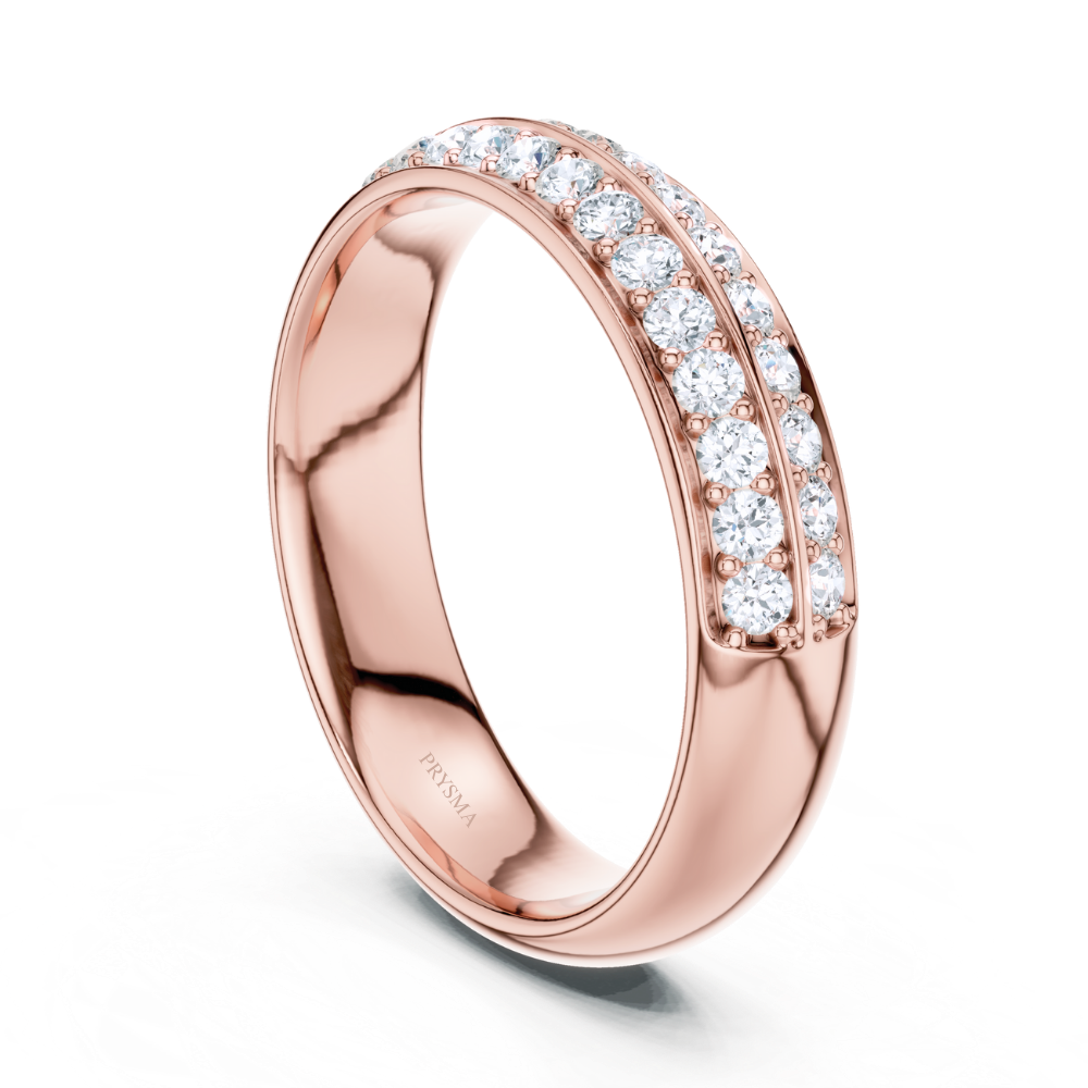 Luxe Double Row Eternity Ring
