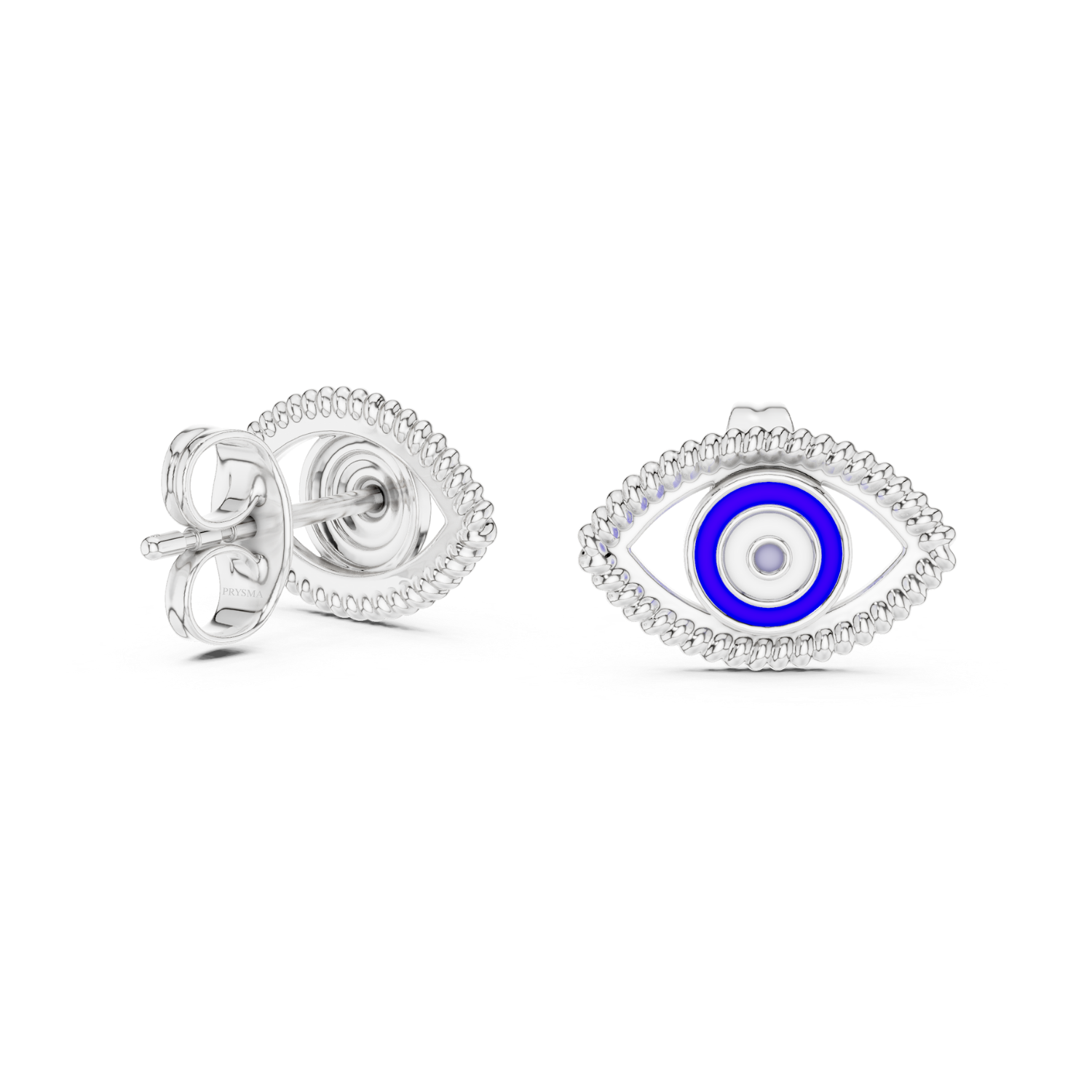 Evil Eye Protection Stud Earrings