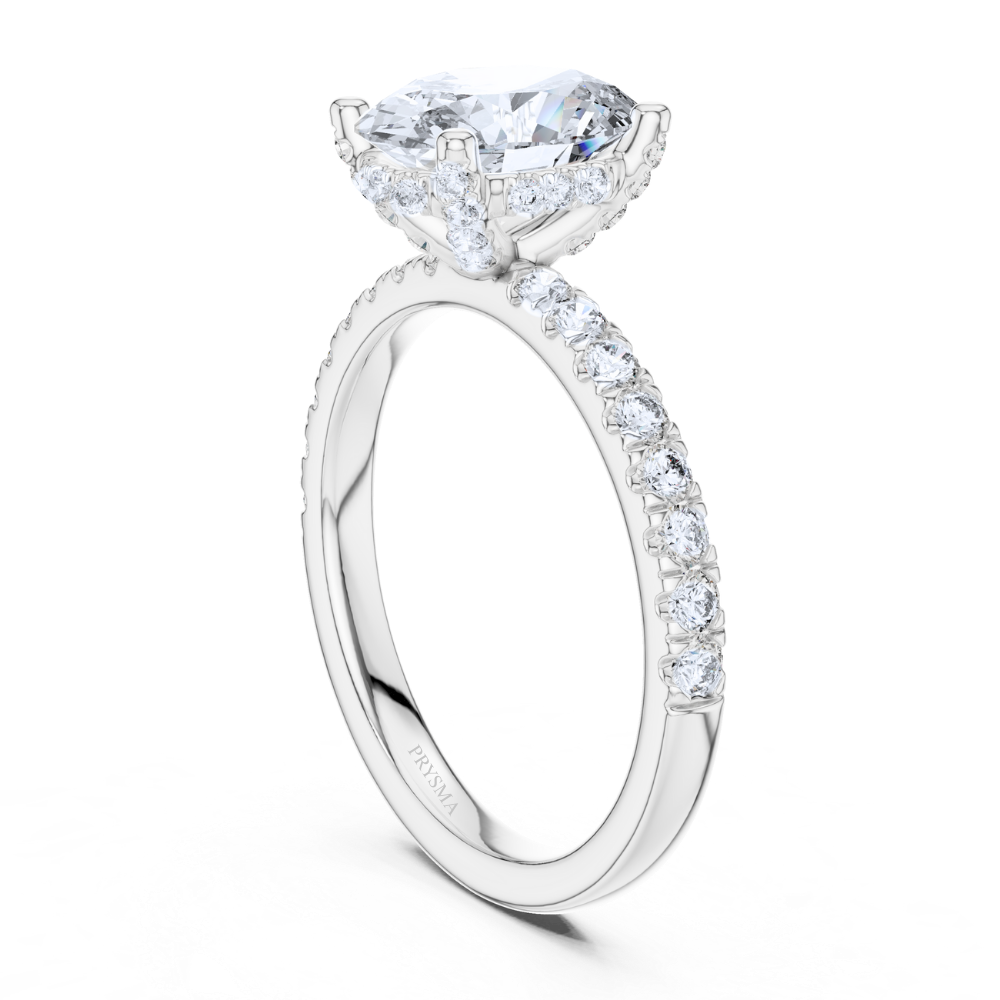 Eternal Grace Oval Diamond Ring