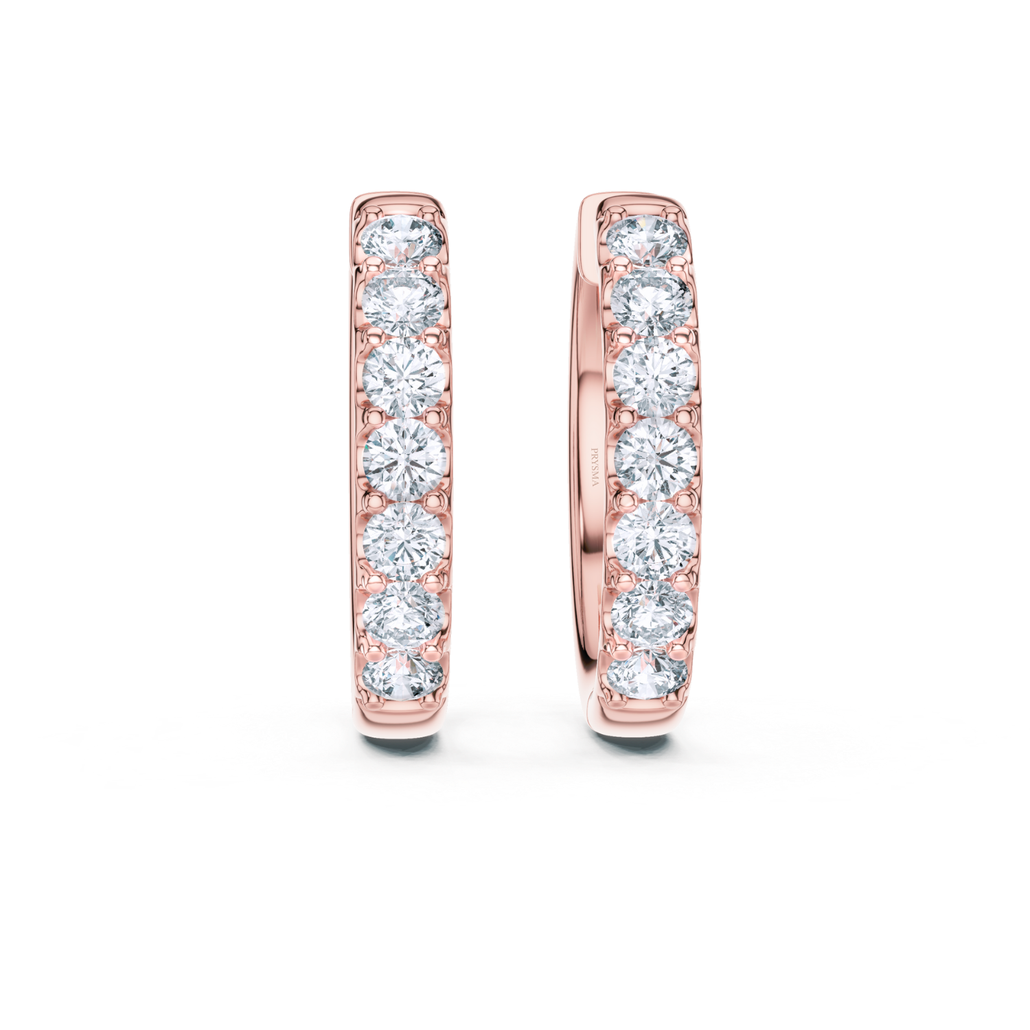 Celeste Diamond Huggie Hoops