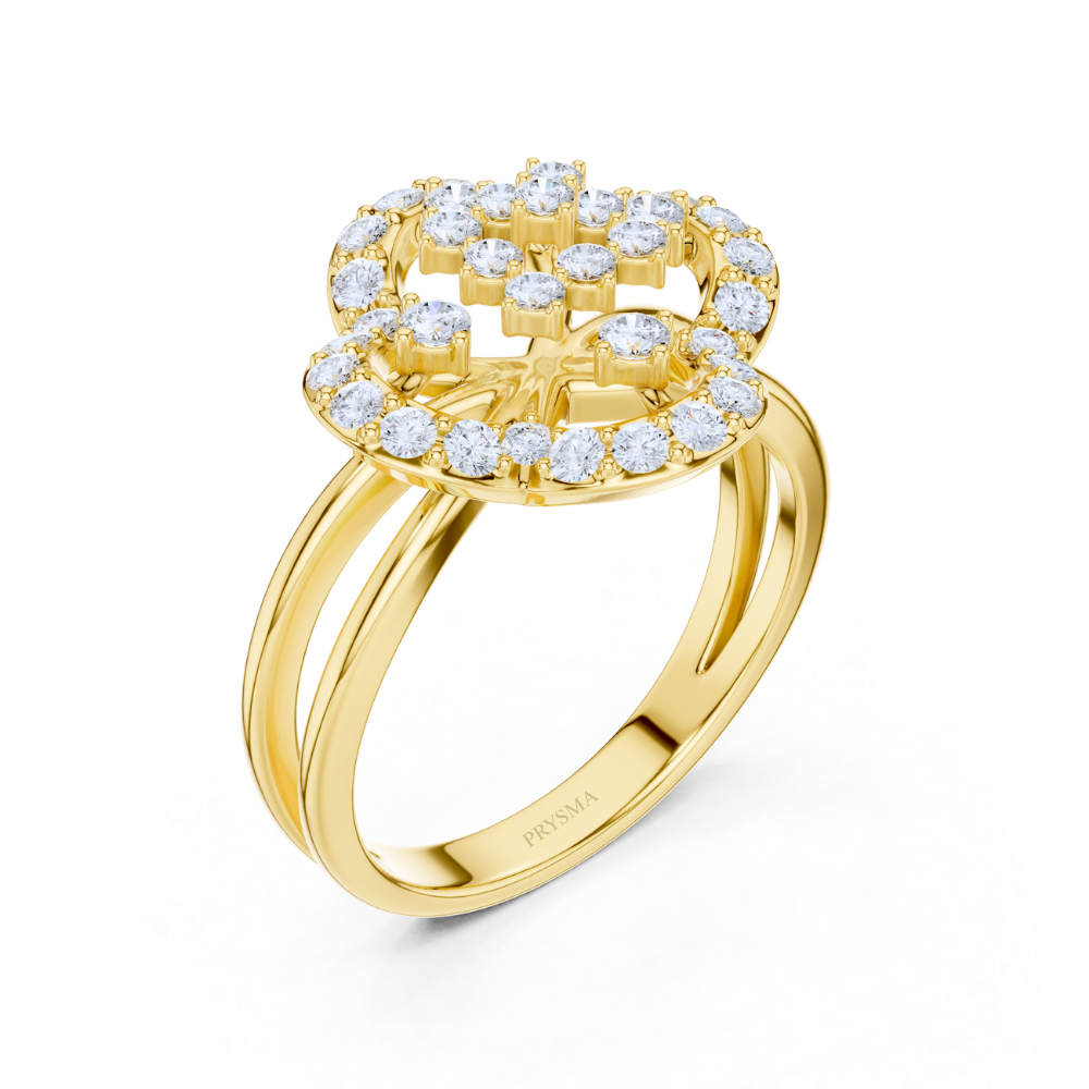 Celeste Bloom Diamond Ring