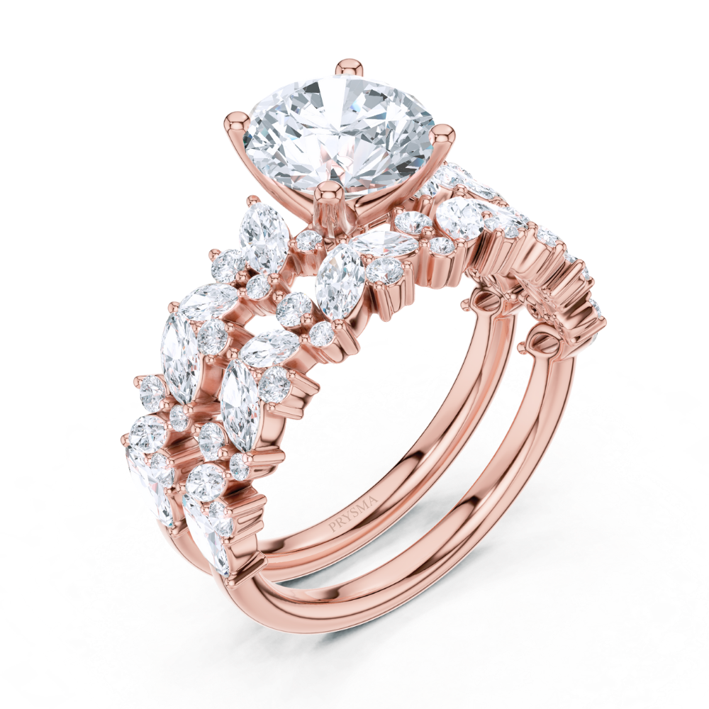 Regal Blossom Diamond Ring