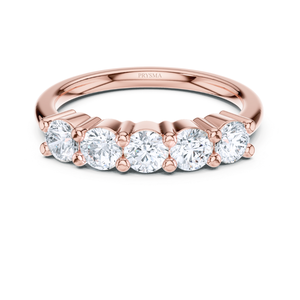 Brilliant Five-Stone Ring