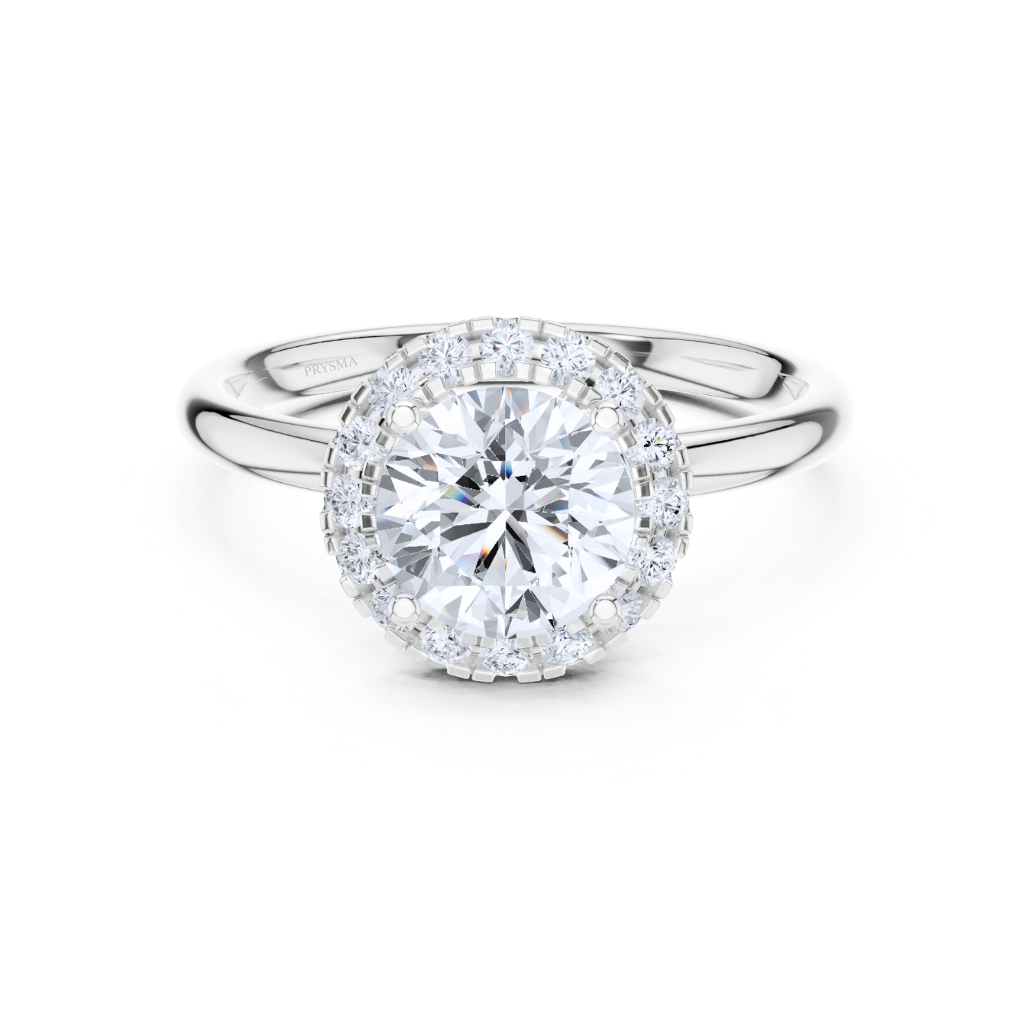 Solara Halo Diamond Ring