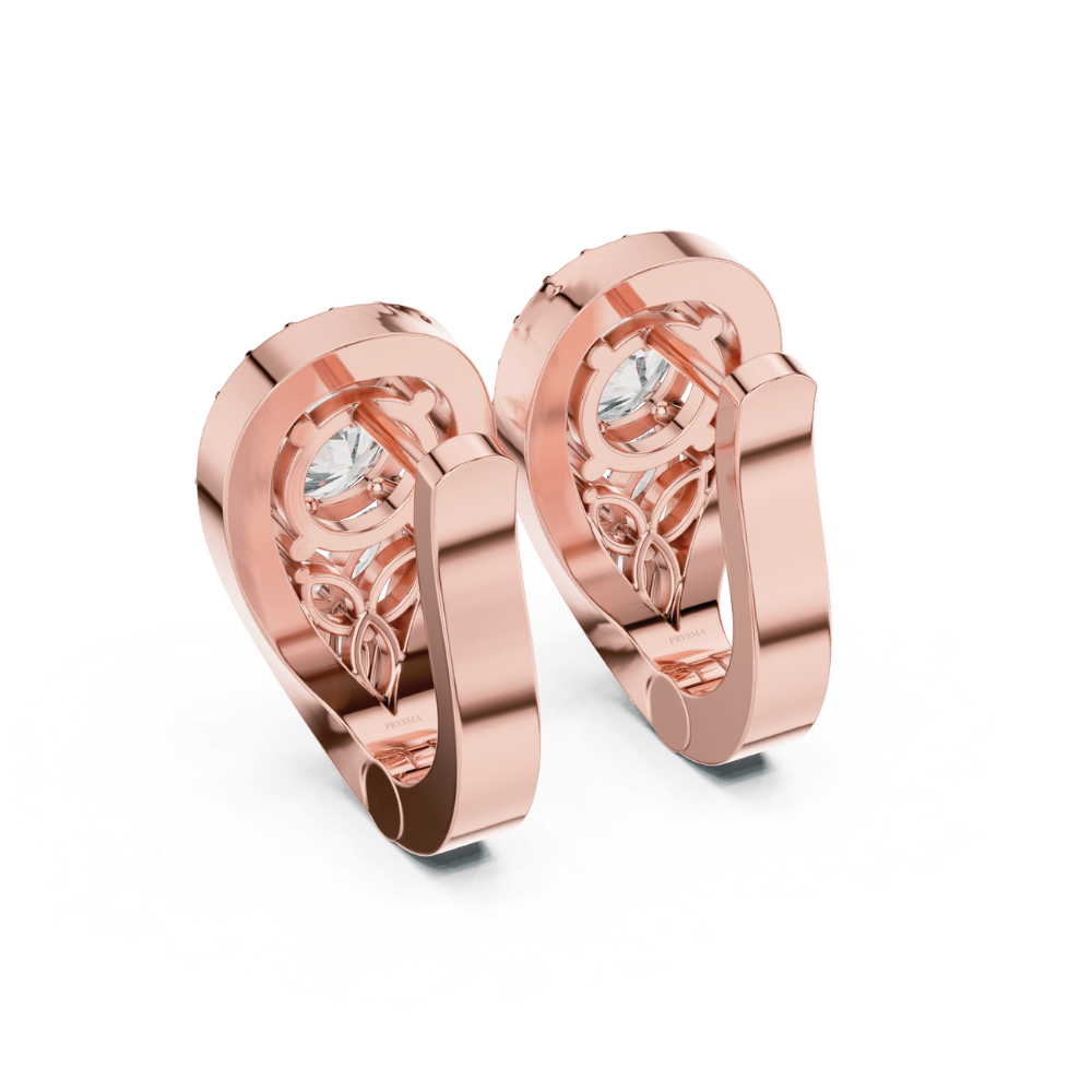 Teardrop Elegance Diamond Studs