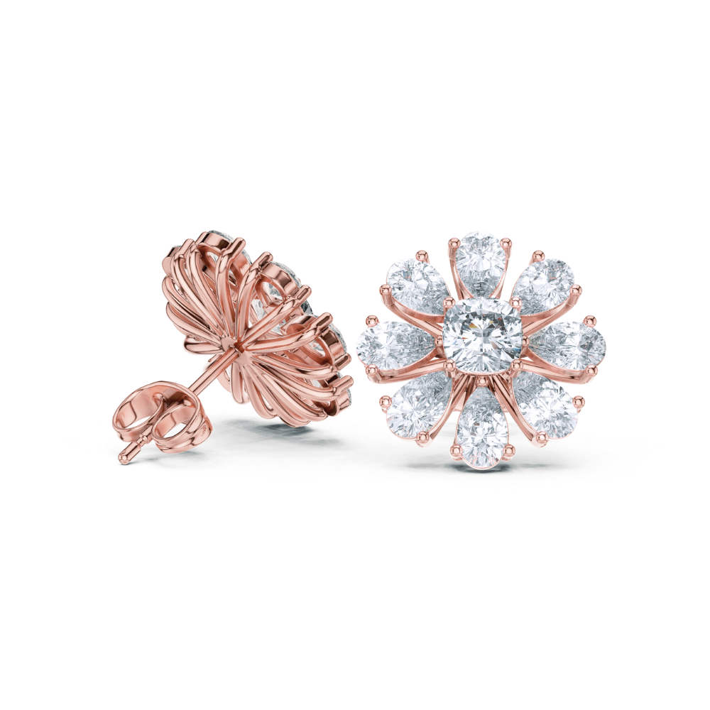 Bloom Radiance Diamond Studs