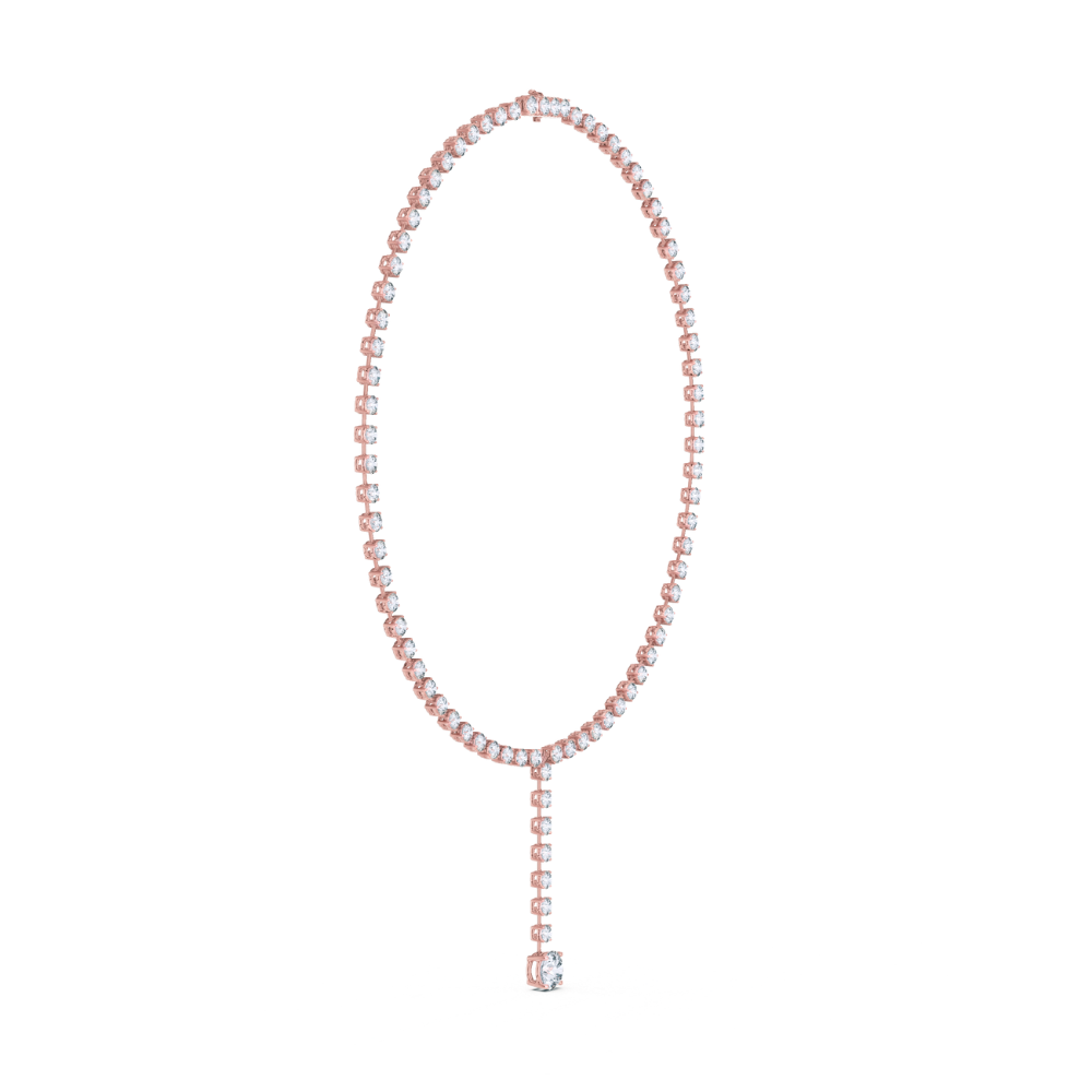 Celeste Drop Diamond Lariat