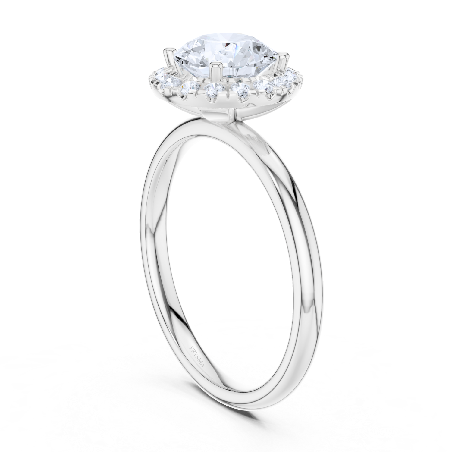 Solara Halo Diamond Ring