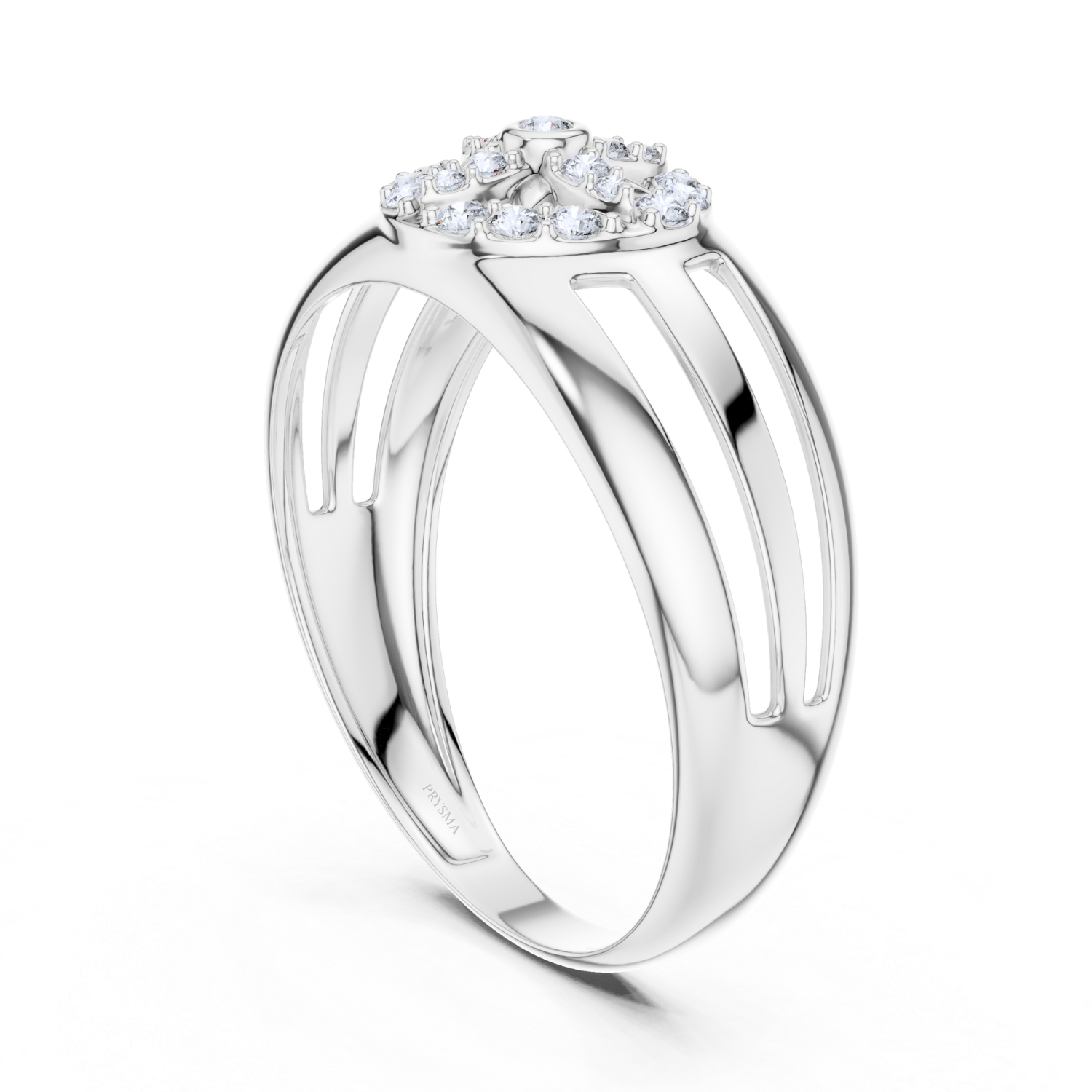 Ethereal Halo Diamond Ring