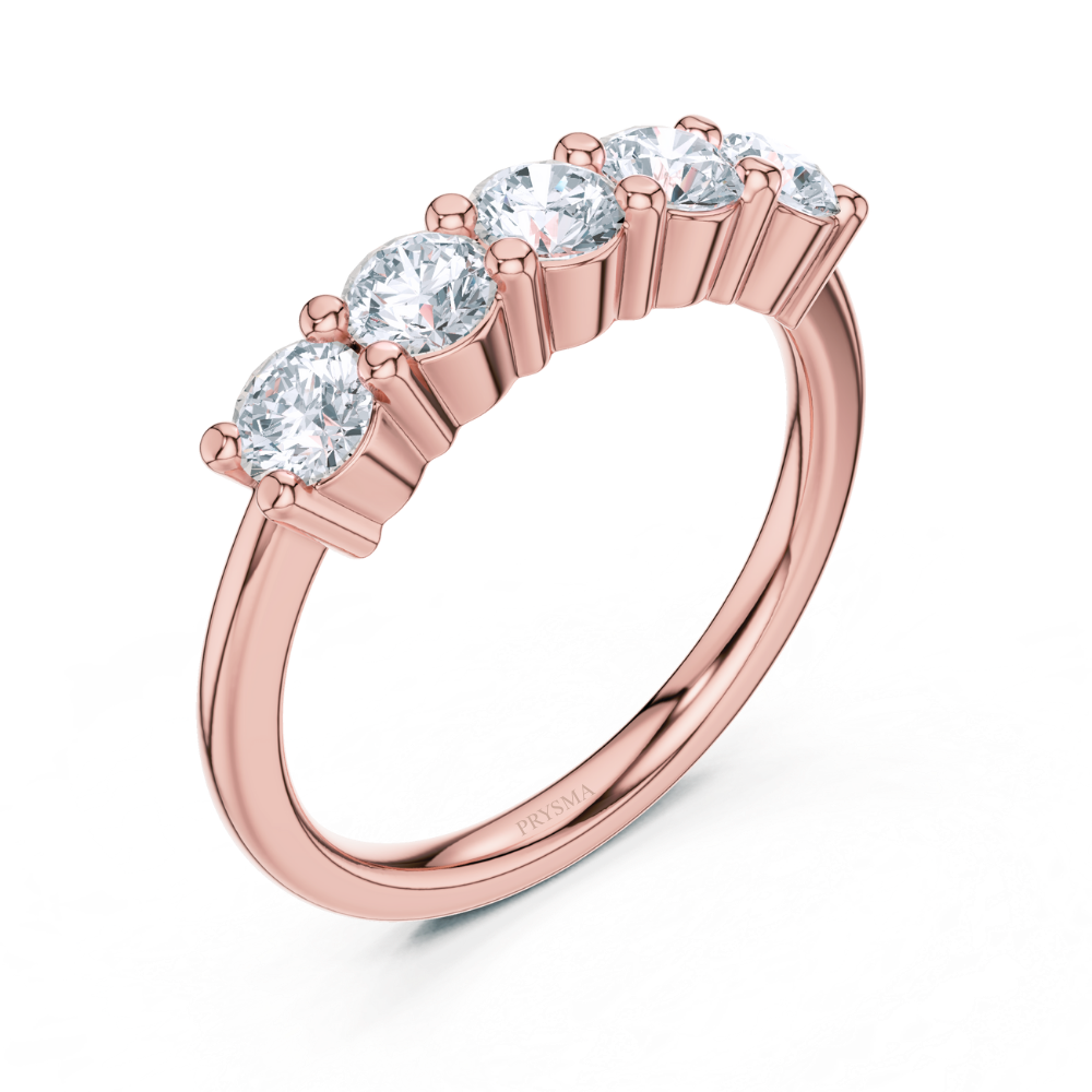 Brilliant Five-Stone Ring