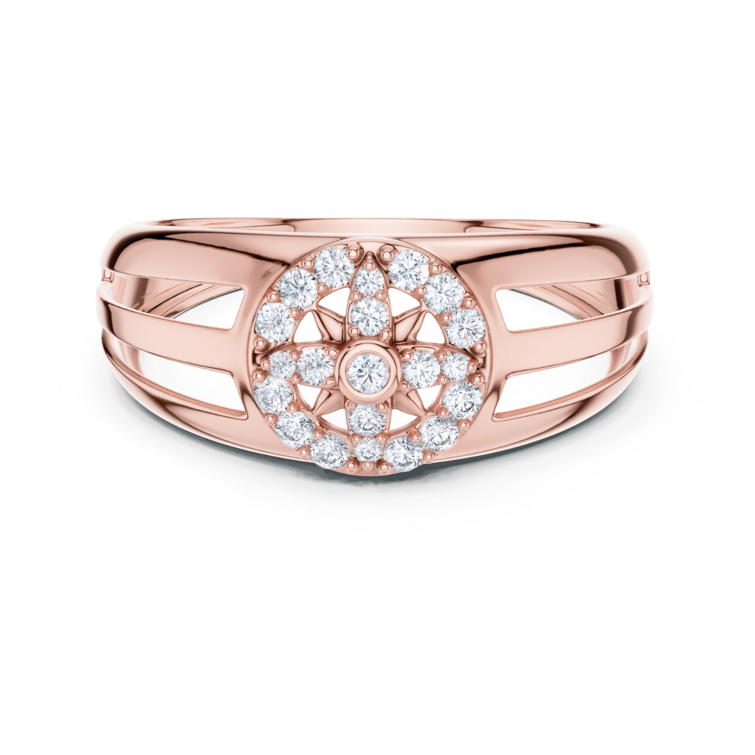 Ethereal Halo Diamond Ring