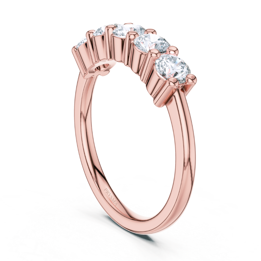 Brilliant Five-Stone Ring