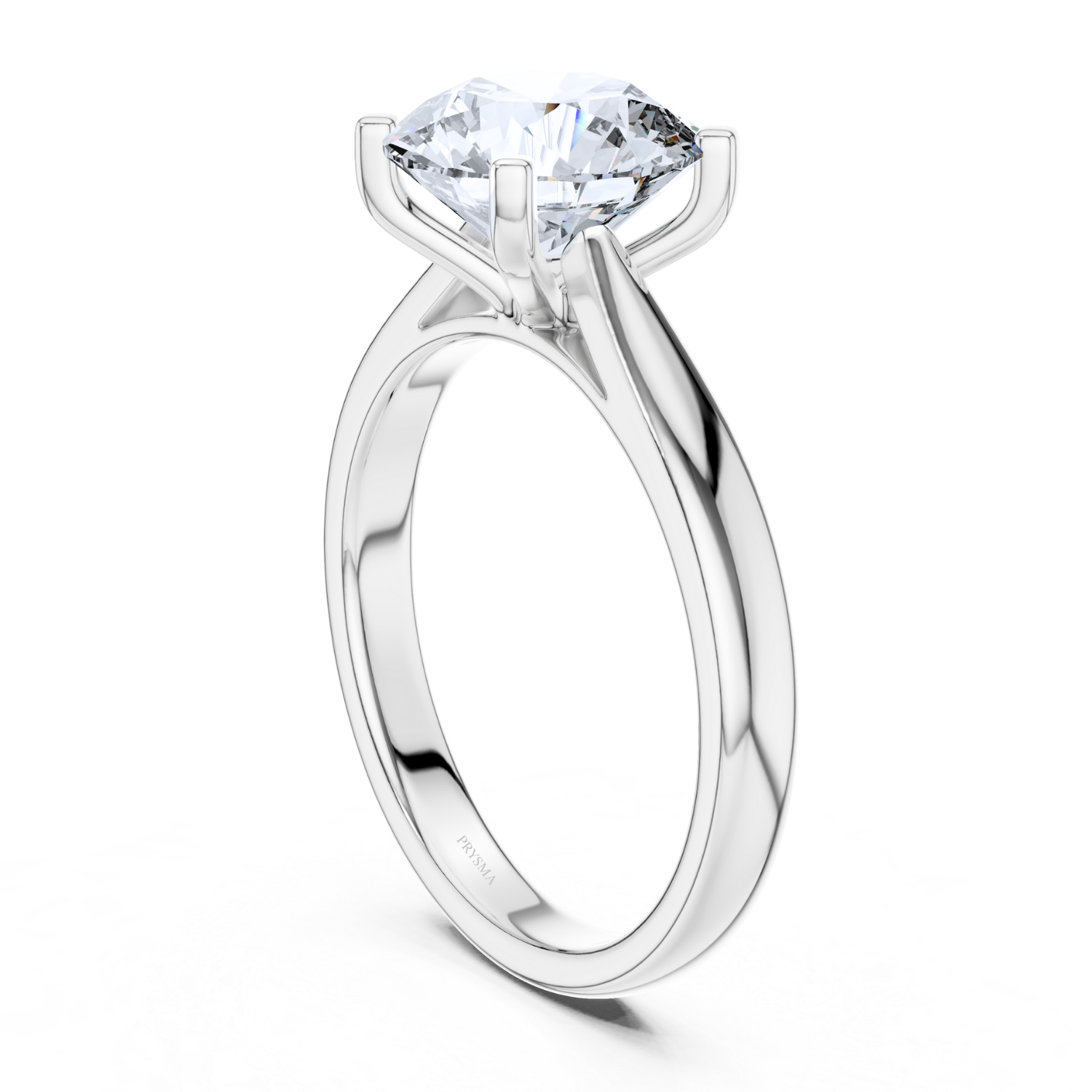 Classic Round Solitaire Diamond Ring