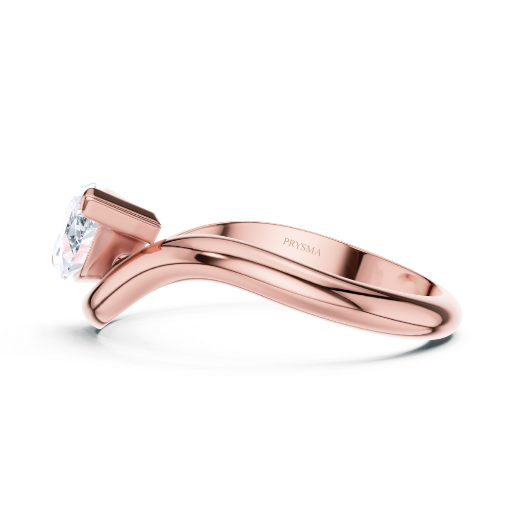 Marquise Embrace Solitaire Ring