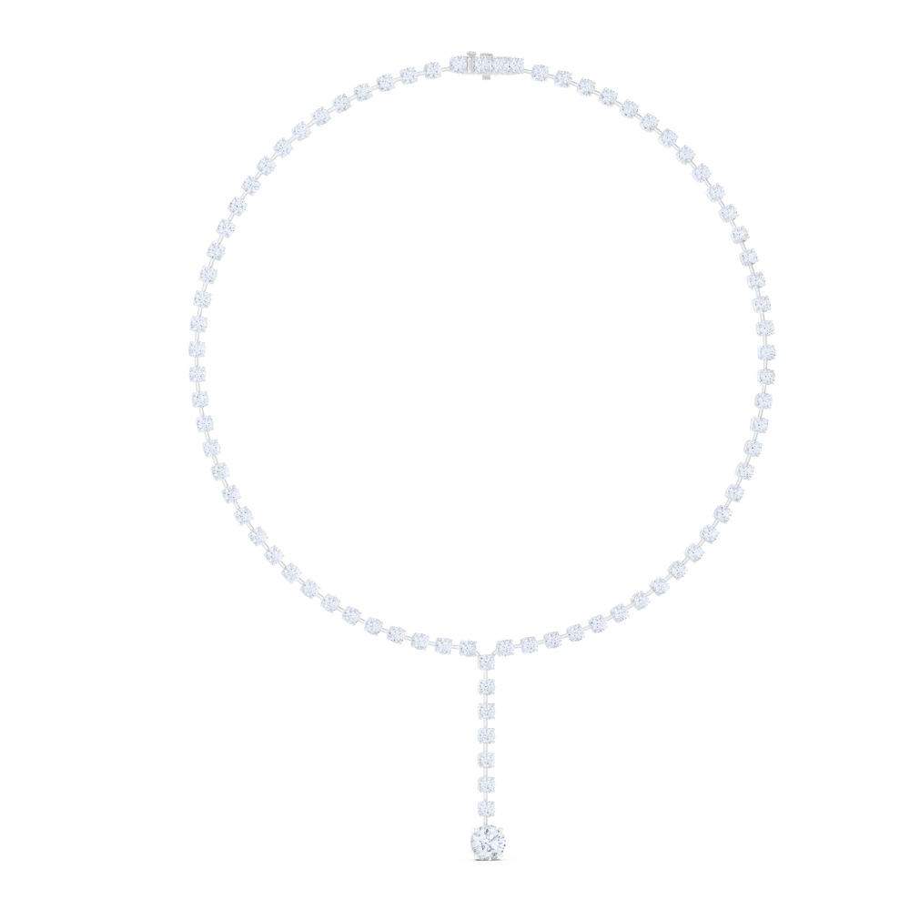 Celeste Drop Diamond Lariat