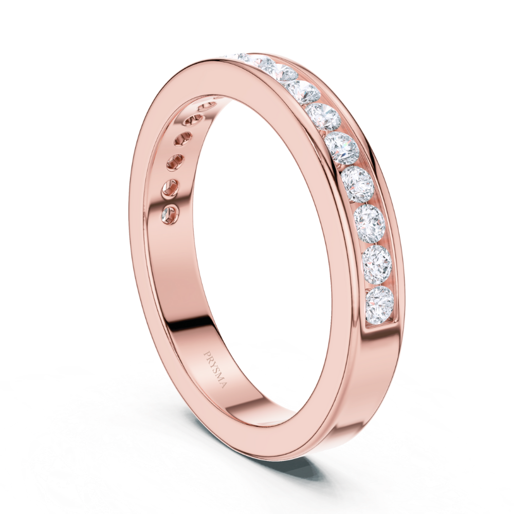 Eternelle Channel-Set Diamond Ring