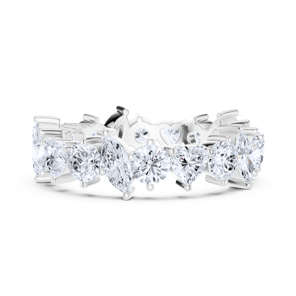 Eternal Marquise & Heart Diamond Ring