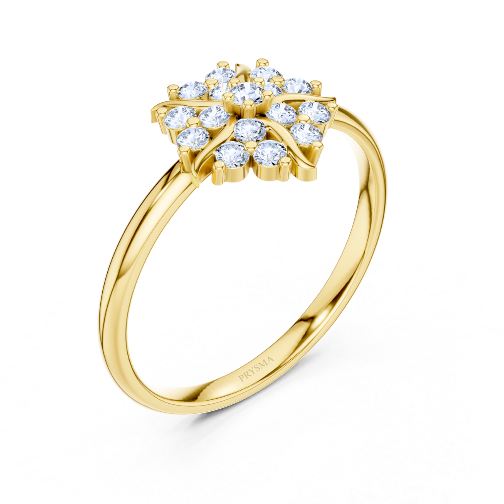 Celestia Bloom Cluster Ring