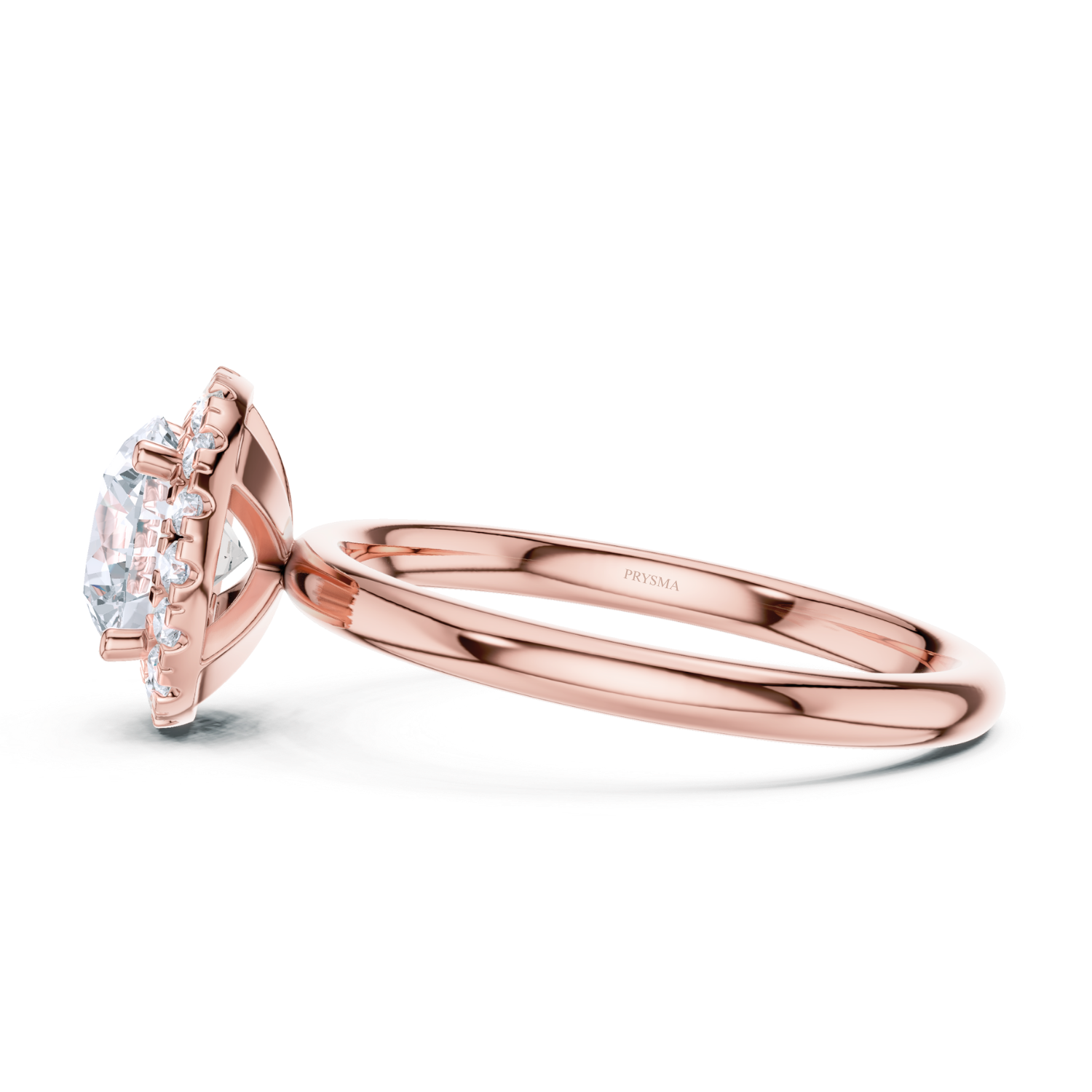 Solara Halo Diamond Ring