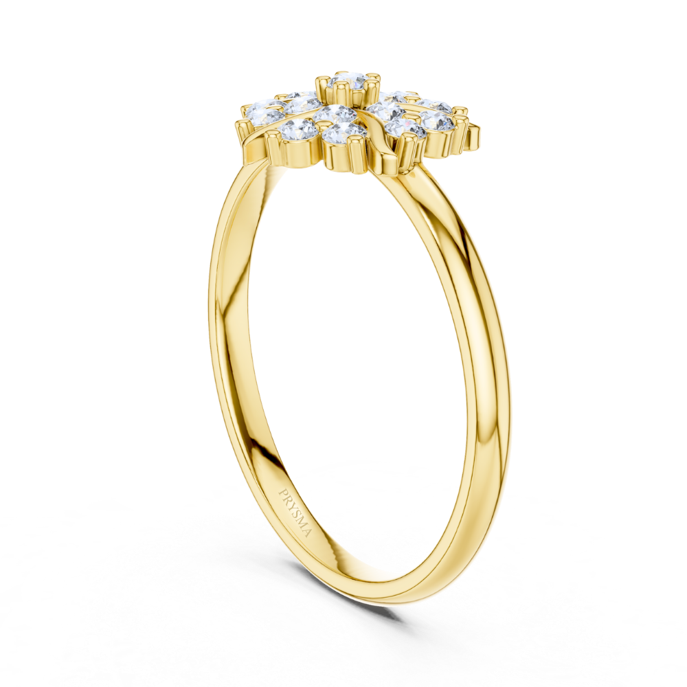 Celestia Bloom Cluster Ring