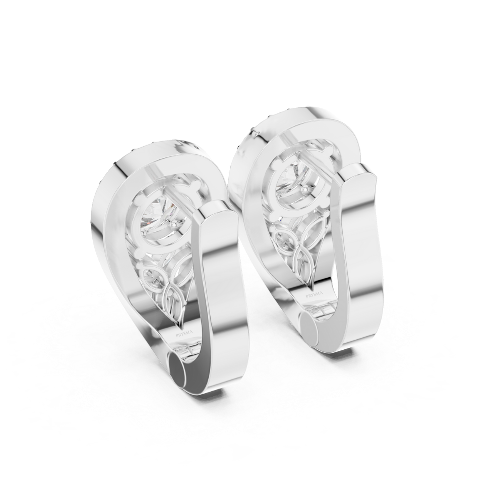 Teardrop Elegance Diamond Studs
