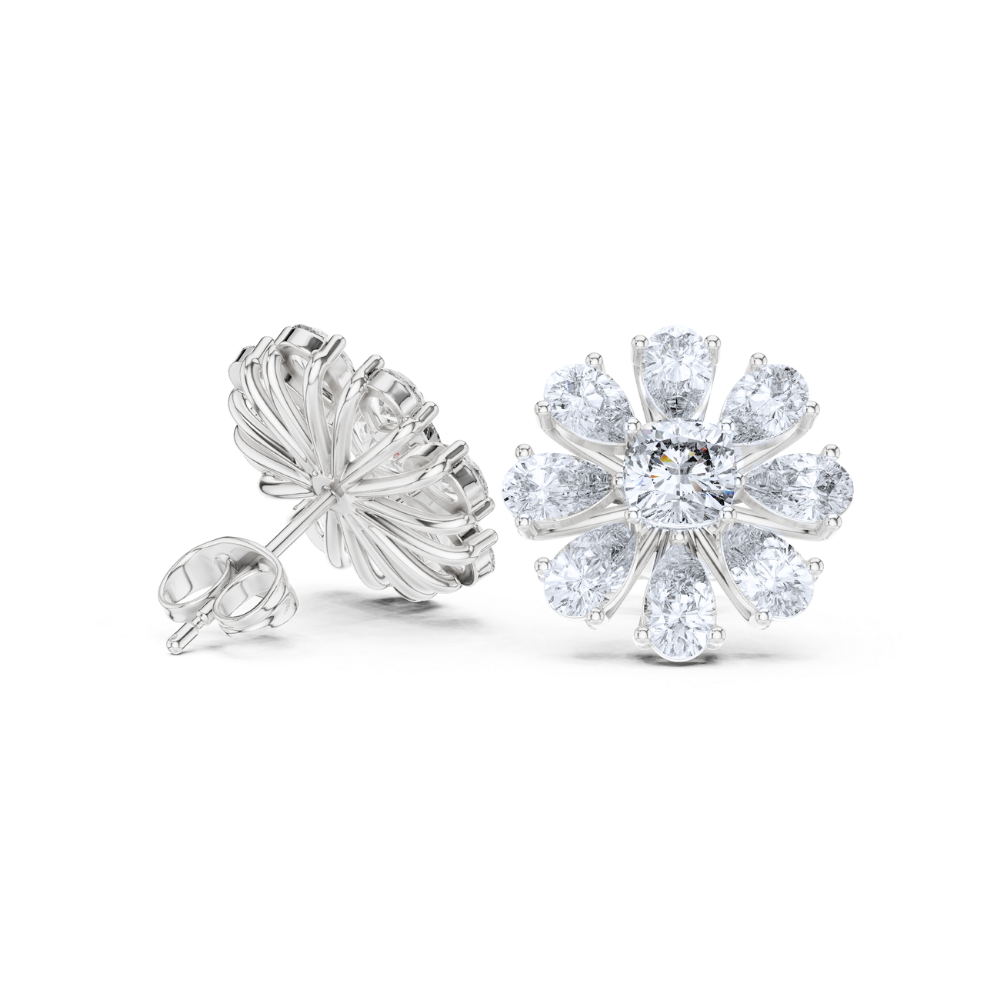 Bloom Radiance Diamond Studs