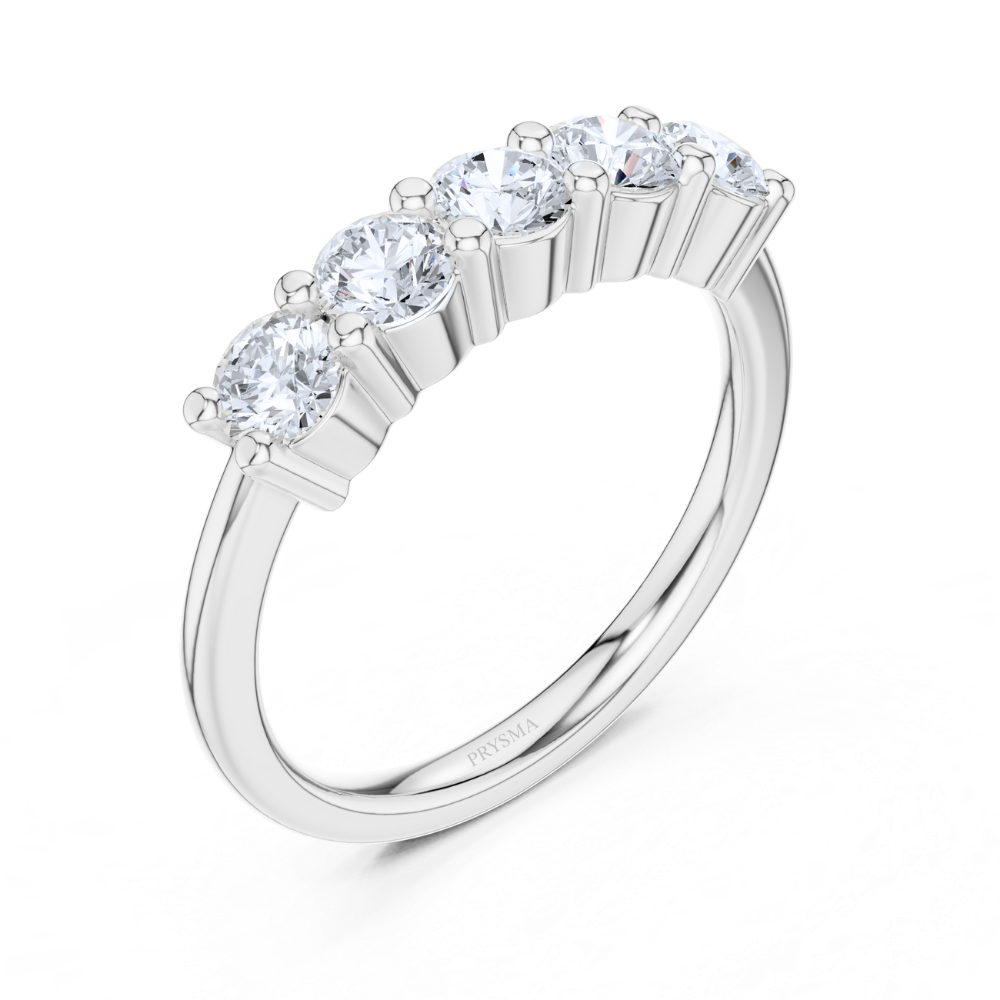 Brilliant Five-Stone Ring