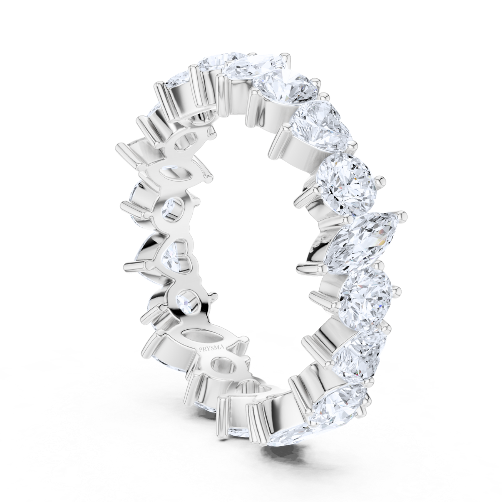 Eternal Marquise & Heart Diamond Ring