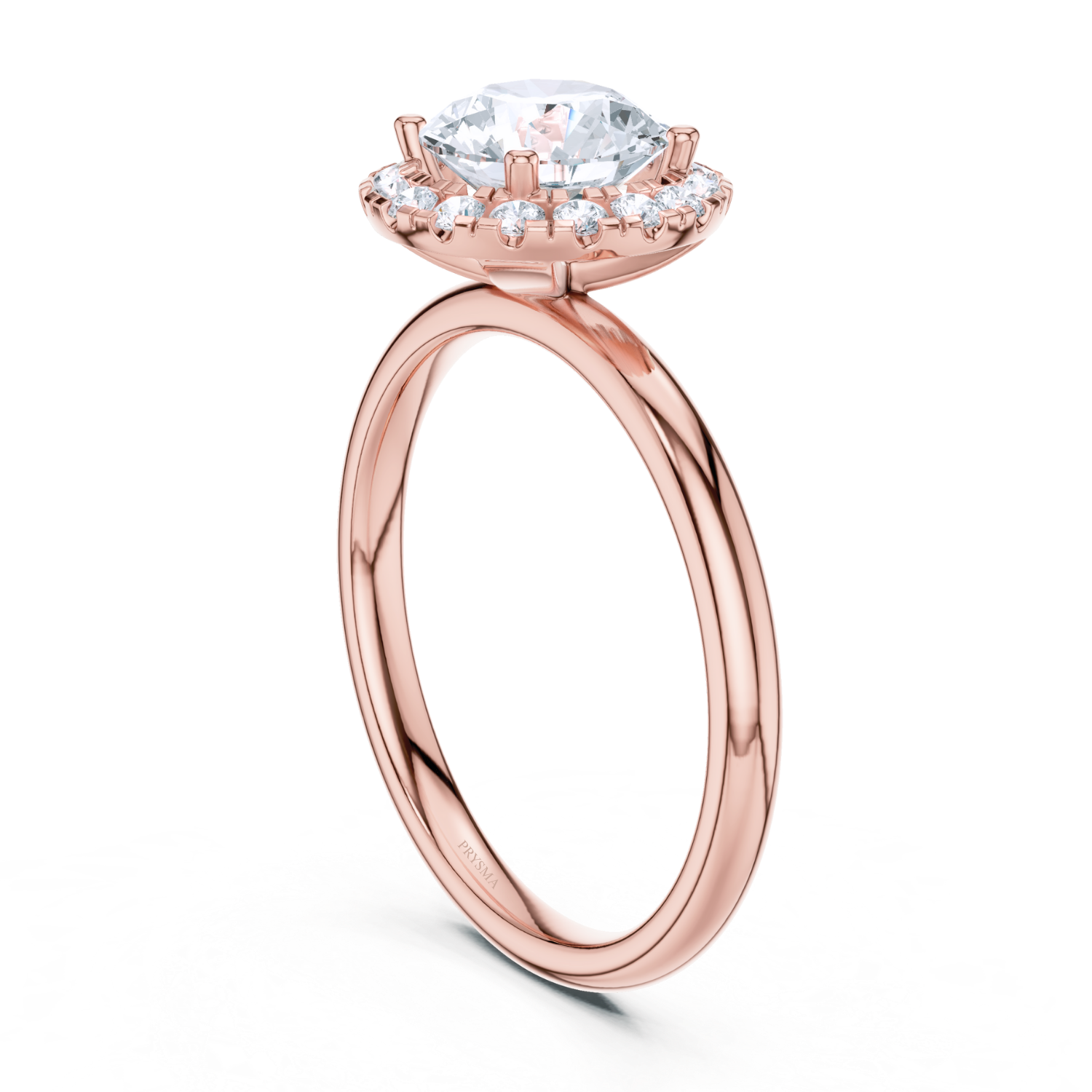 Solara Halo Diamond Ring
