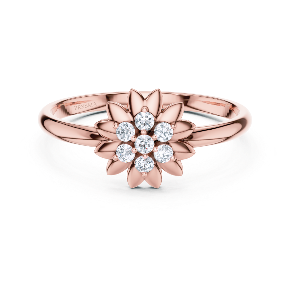 Blooming Radiance Diamond Ring
