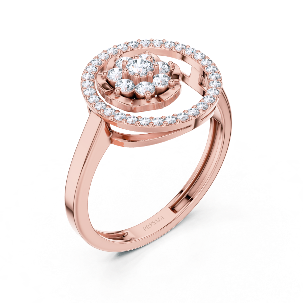 Radiance Bloom Diamond Ring