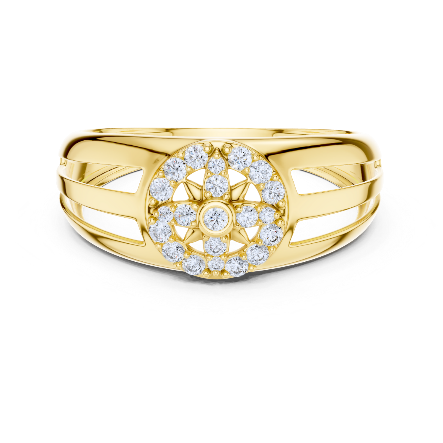 Ethereal Halo Diamond Ring