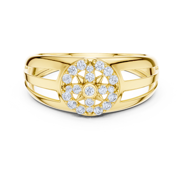 Ethereal Halo Diamond Ring