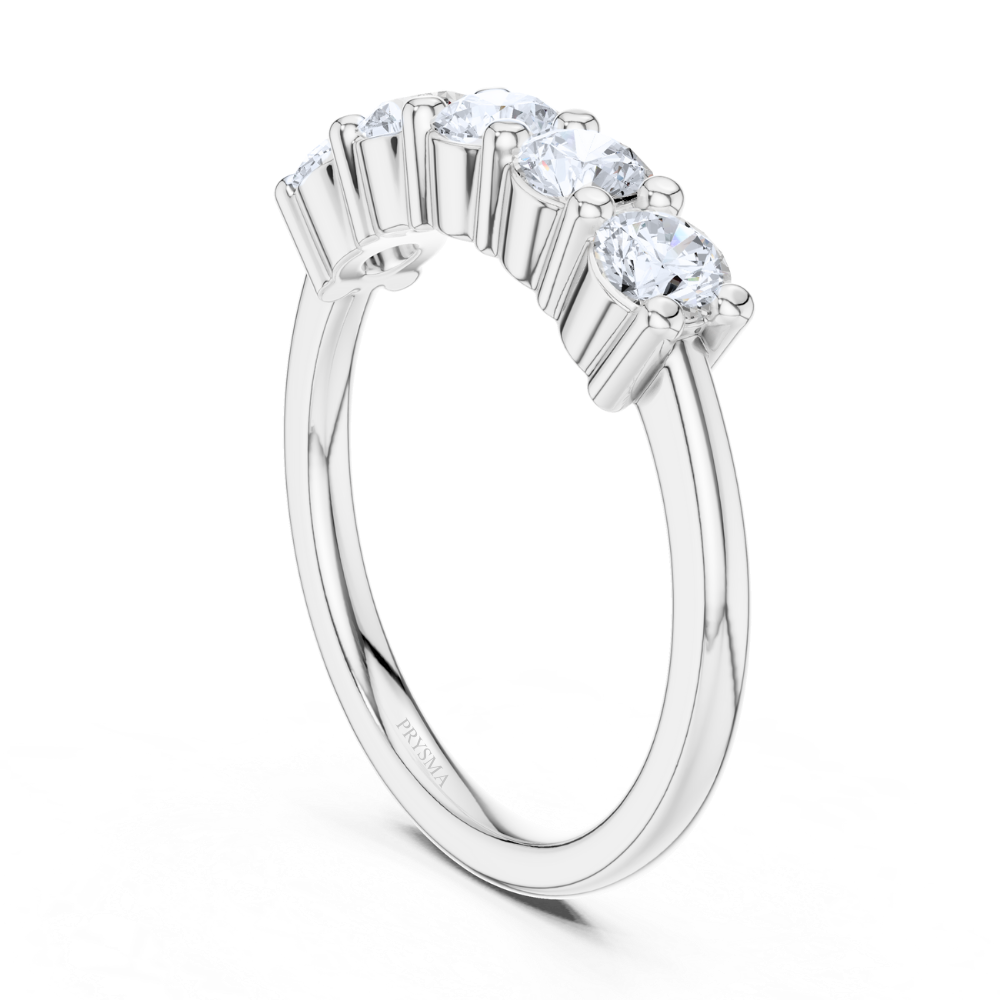 Brilliant Five-Stone Ring