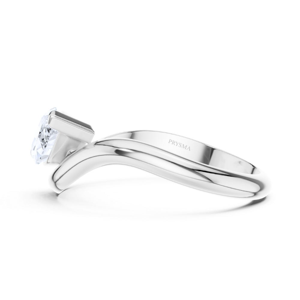 Marquise Embrace Solitaire Ring