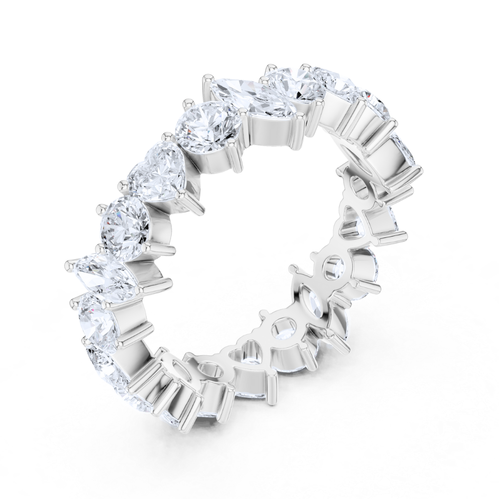 Eternal Marquise & Heart Diamond Ring