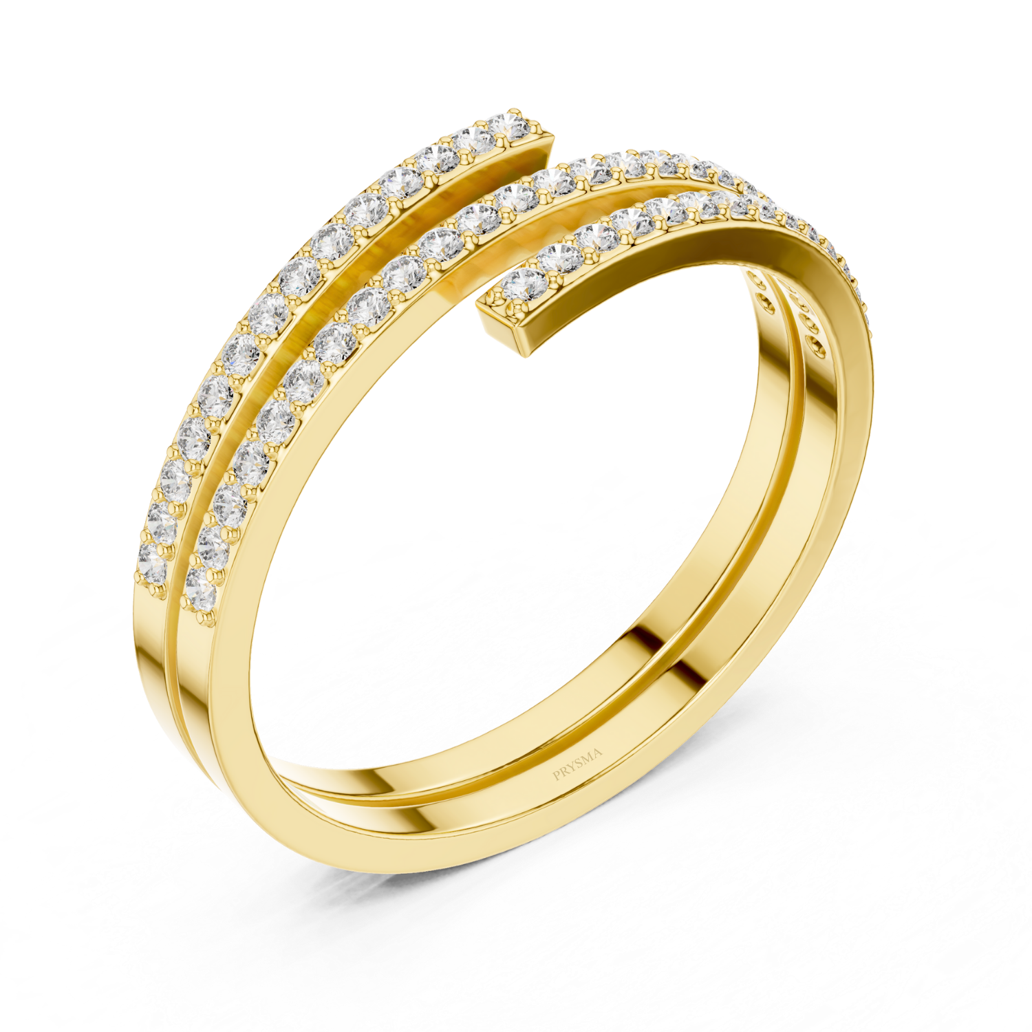 Luxe Curve Diamond Ring