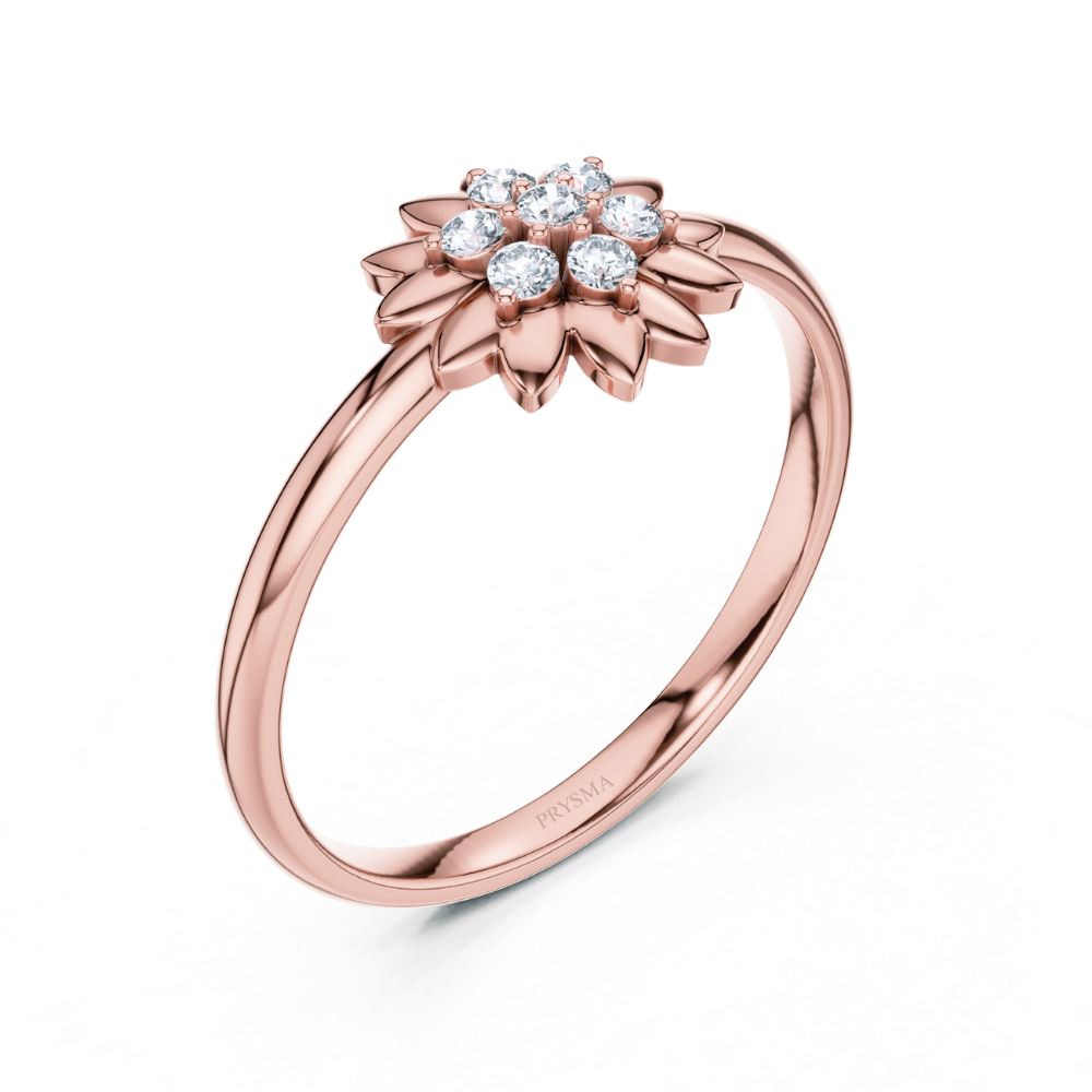 Blooming Radiance Diamond Ring