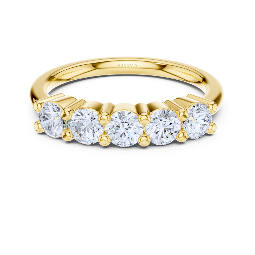 Brilliant Five-Stone Ring