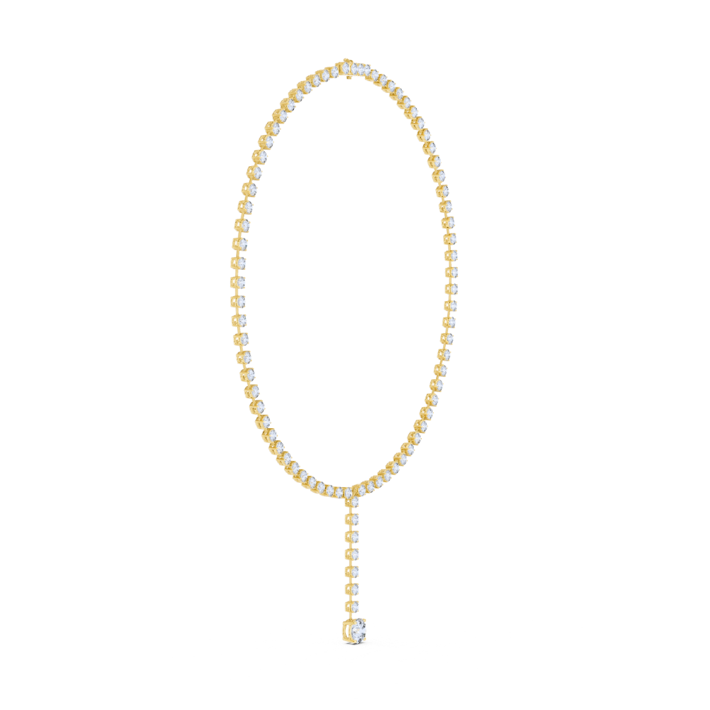 Celeste Drop Diamond Lariat