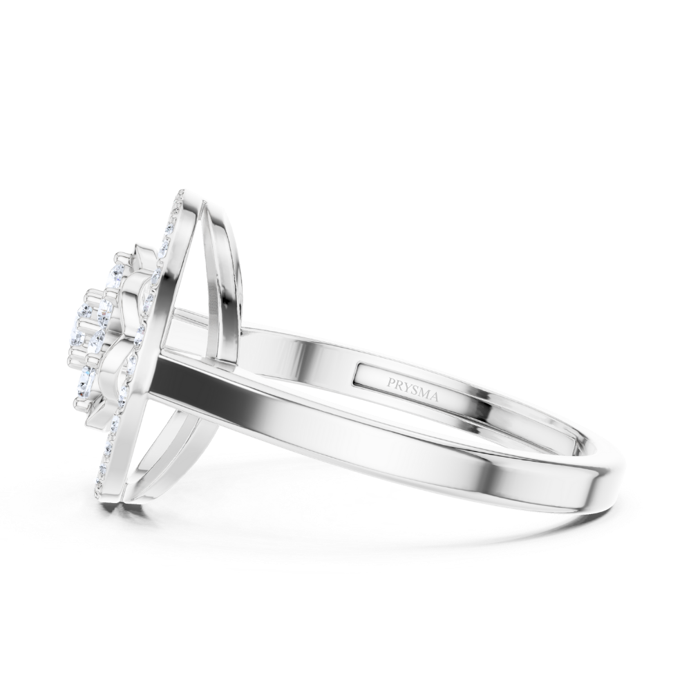 Radiance Bloom Diamond Ring