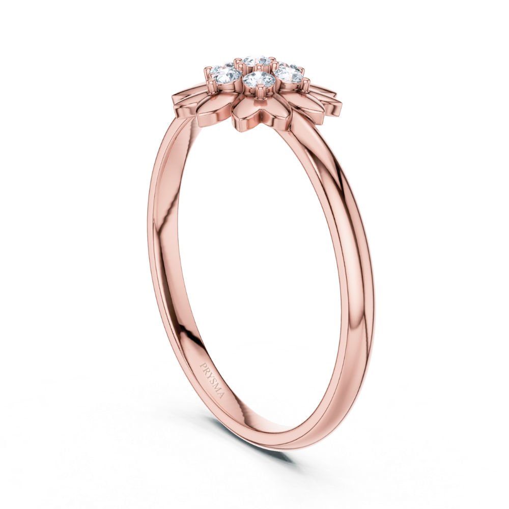 Blooming Radiance Diamond Ring