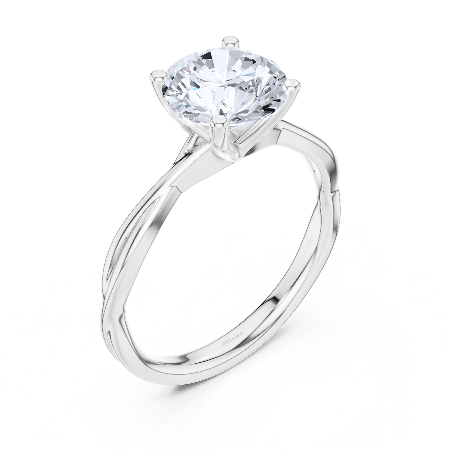 Timeless Elegance Round-Cut Solitaire Ring