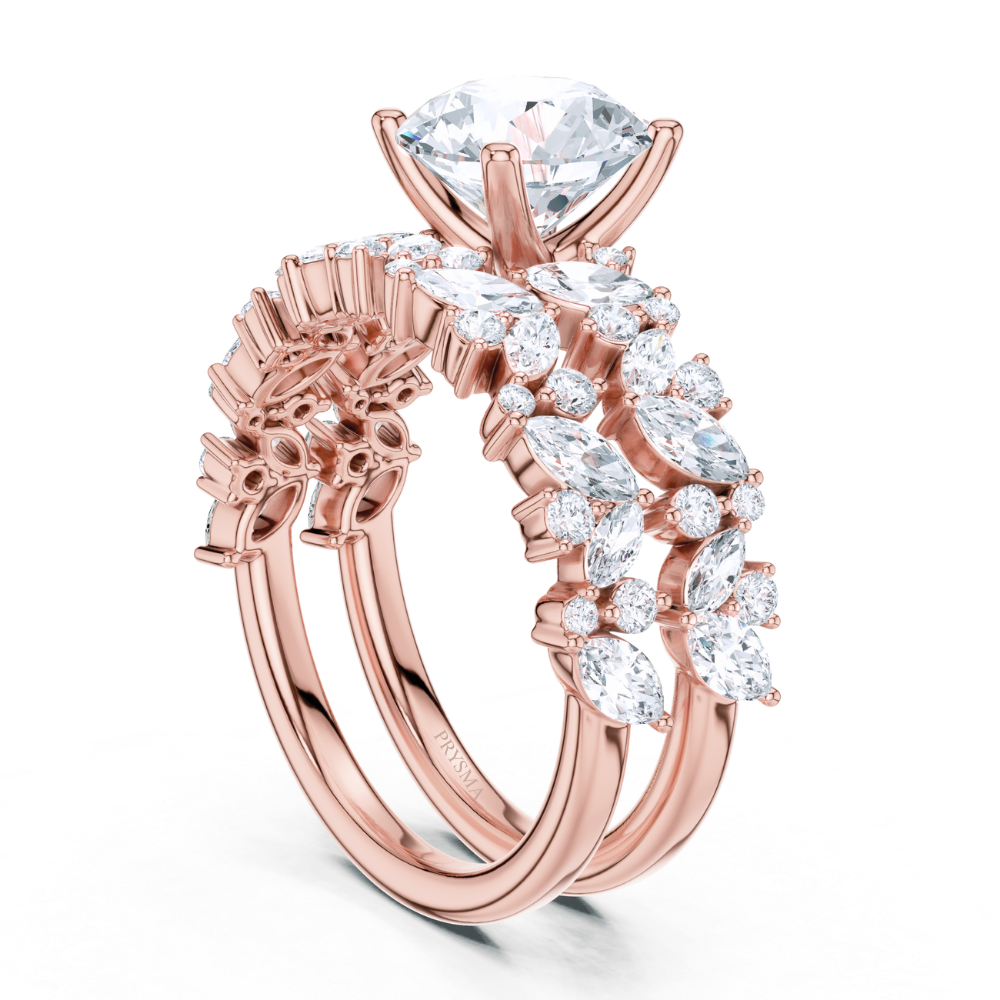 Regal Blossom Diamond Ring