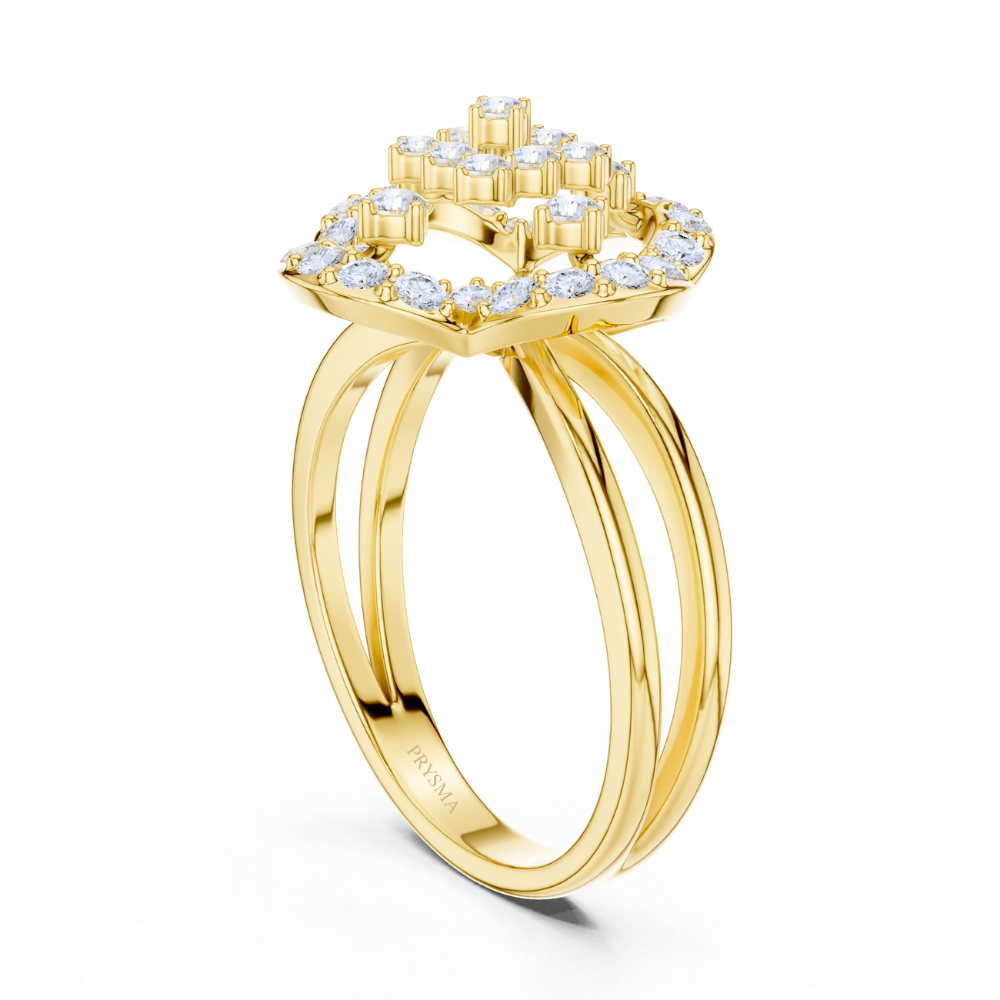 Celeste Bloom Diamond Ring