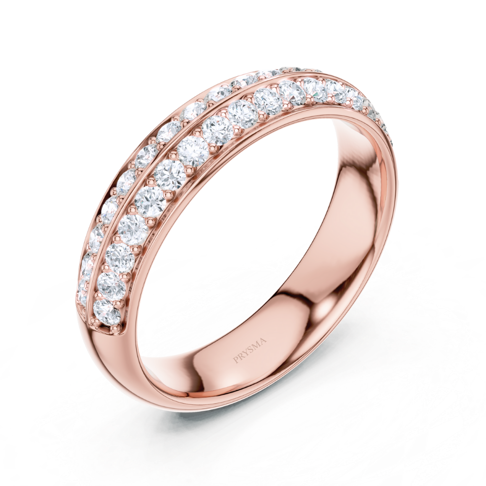 Luxe Double Row Eternity Ring