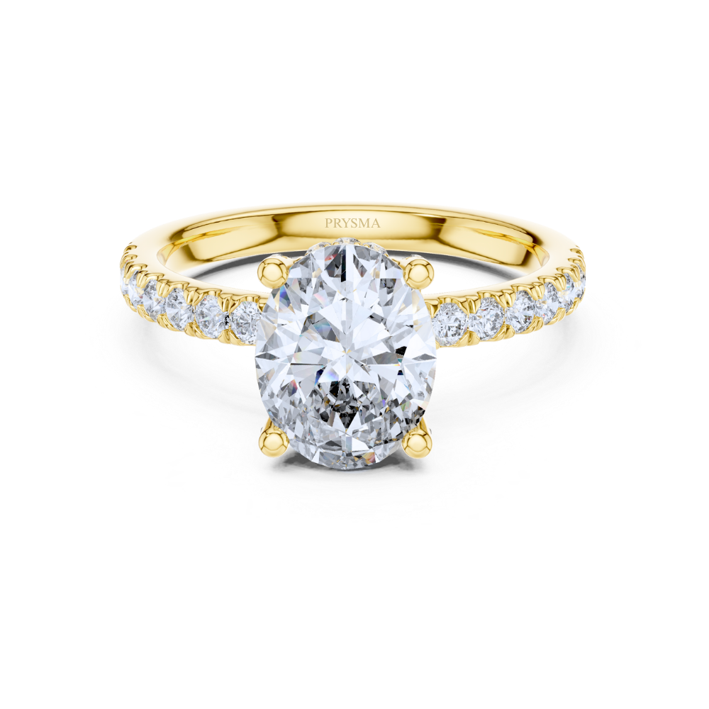 Eternal Grace Oval Diamond Ring